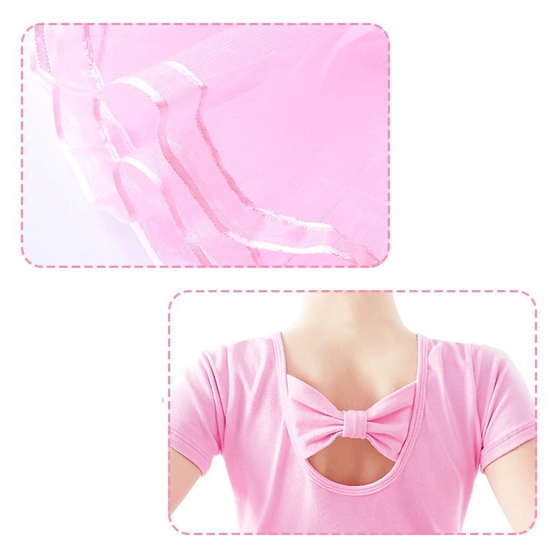 Girls Dance Tutu Dress Swan Lake Costume Cute Bowknot Tulle Dresses Skirts Ballerina Dancing Clothing - Image 6